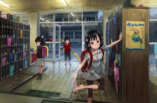 Аниме школа арт