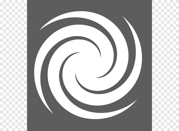 Спираль силуэт