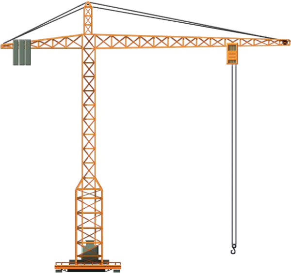 Кран строительный