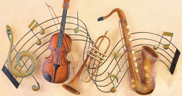 Музыкальные инструменты арт