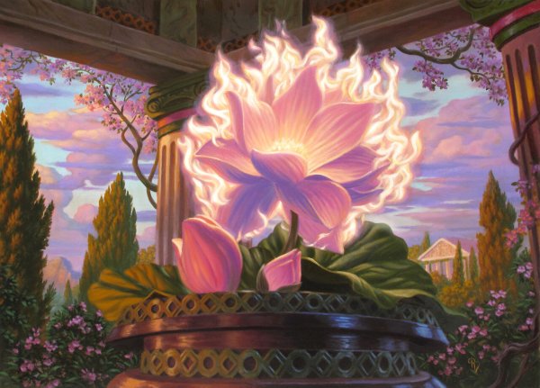 Лотос живопись известных художников
