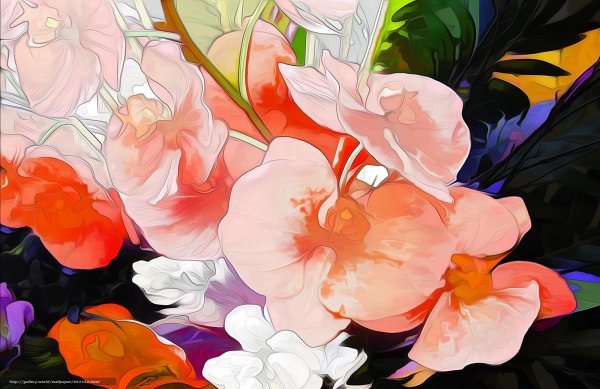 Цветы арт