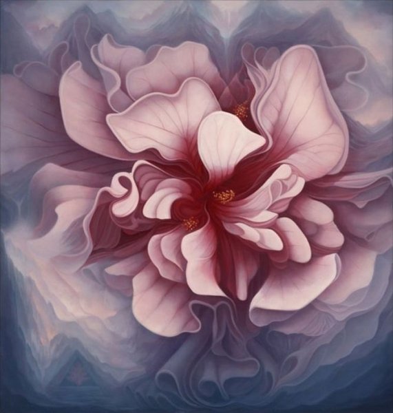 Необычные картины цветов