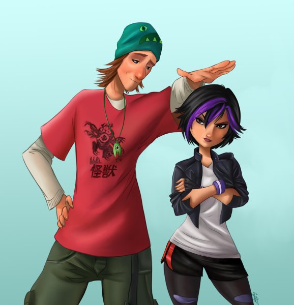 Тадаши Хамада и Гого