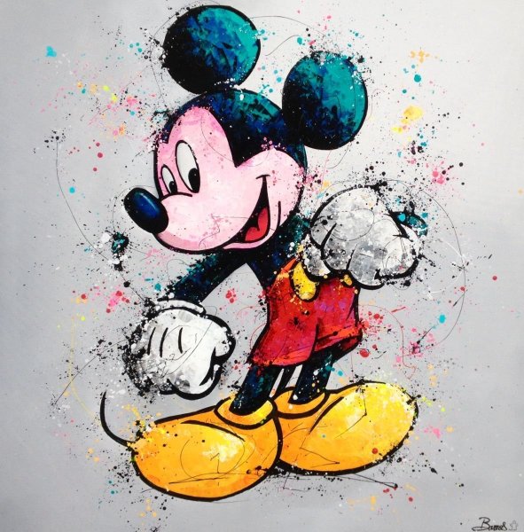 Микки Маус арт