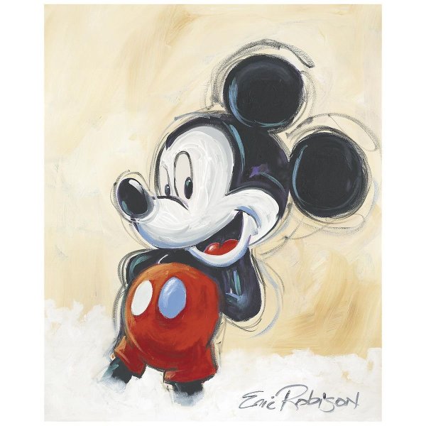 Картина маслом Микки Маус