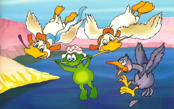 Сказка лягушка путешественница