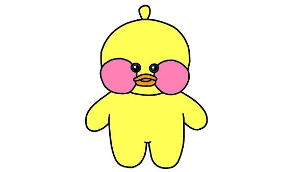 Рисунок уточка Лала Фафан