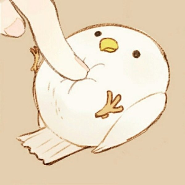 Милые птички для срисовки