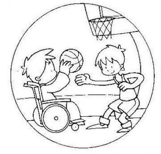 Раскраски ко Дню инвалидов