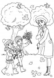 День воспитателя раскраска для детей