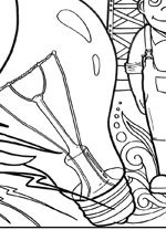 Энергетики раскраска