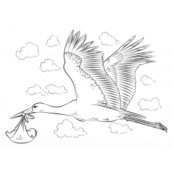 Раскраски журавлики к дню победы (37 фото)