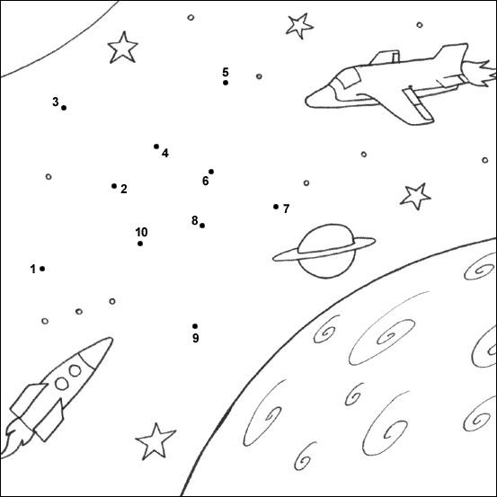 Космос задания для дошкольников