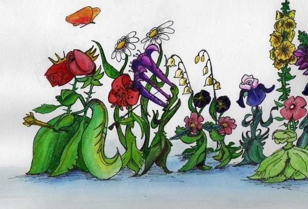 Ганс христиан Андерсен цветы маленькой Иды