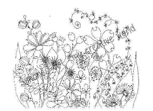 Раскраски для дошкольников полевые цветы