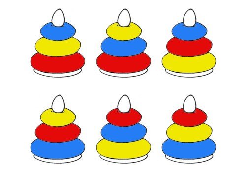 Счетный материал пирамидки