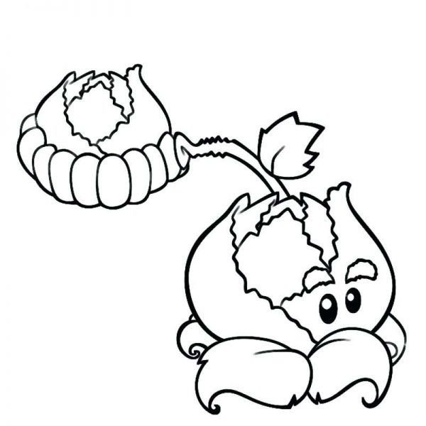 Раскраски растения против зомби Цитрон