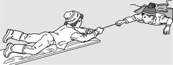 Раскраска спасение на льду