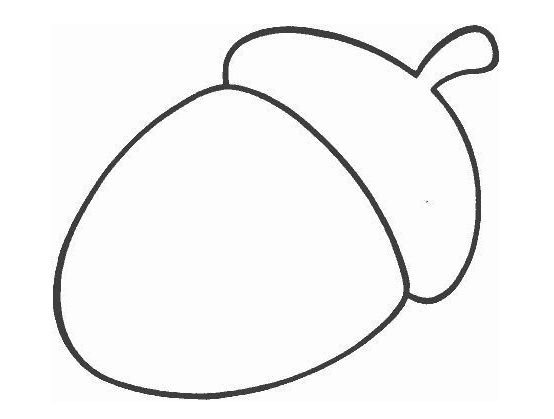 Орех трафарет