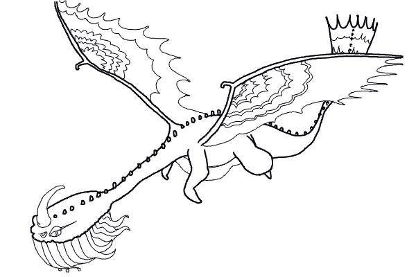 Драконы Олуха раскраска