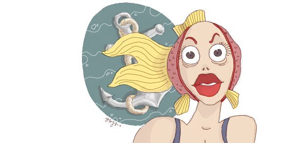 Рыба девушка мульт