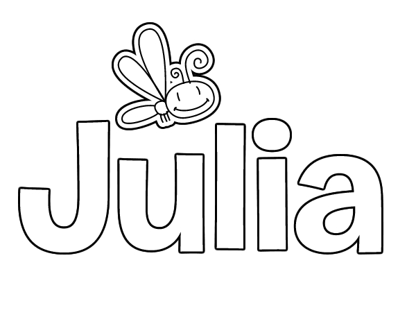 Раскраски имена