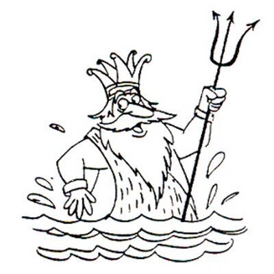 Нарисовать морского царя