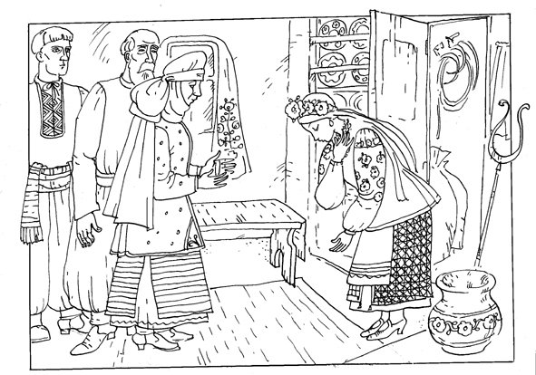 Русские традиции раскраска