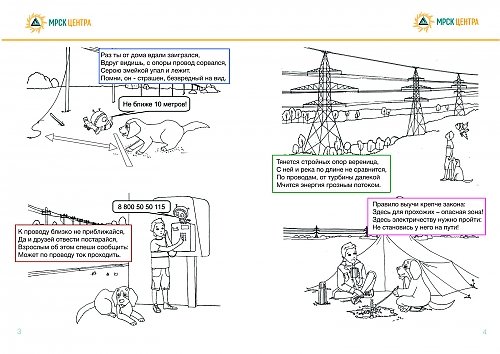 Электробезопасность раскраска