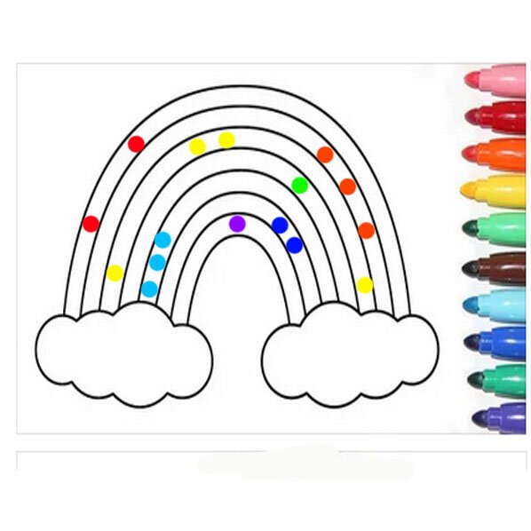 Радуга для детей 3-4 лет