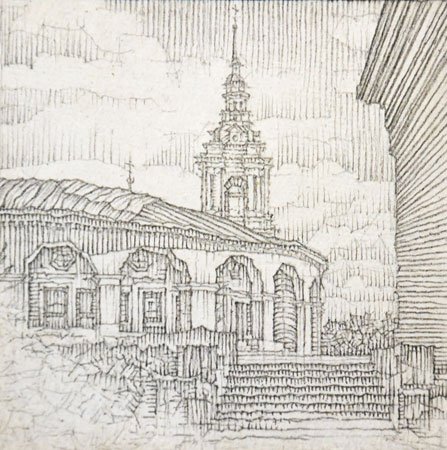 Кострома пожарная каланча Гравюры