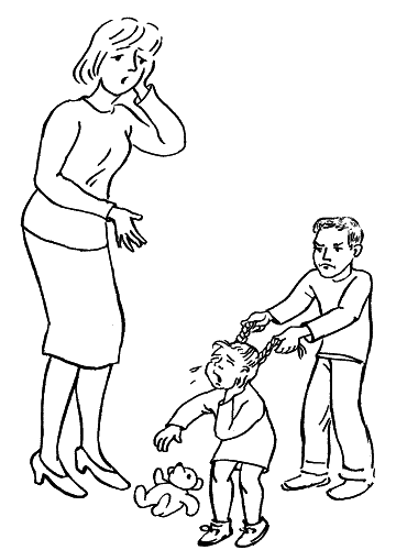 Раскраска на тему защита прав ребенка