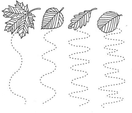 Графомоторика листики