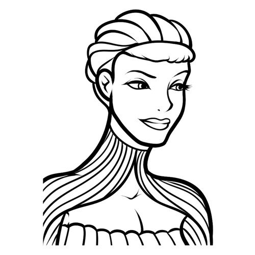 Раскраски королева леса (41 фото)