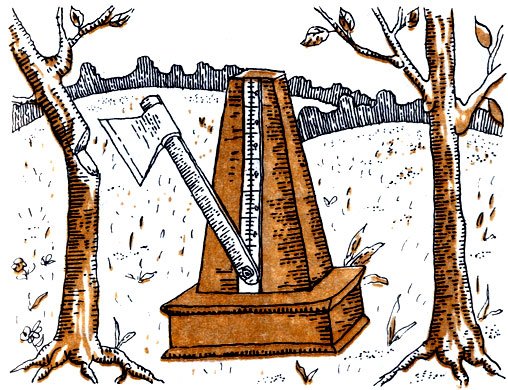 Вырубка лесов раскраска