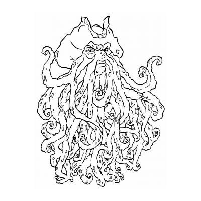 Раскраски дух леса (41 фото)