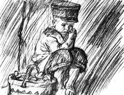 Гроза в лесу толстой