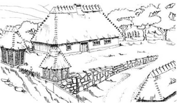 Жилище Казаков раскраска