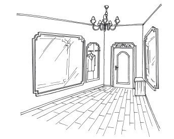 Прихожая раскраска