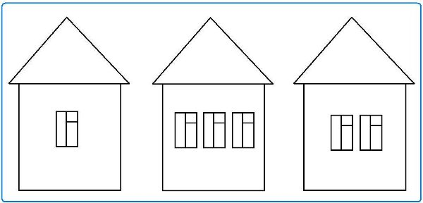 Слоговые домики для детей