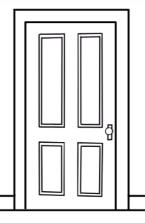Дверь контур