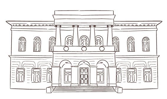 Усадьба нарисовать легко