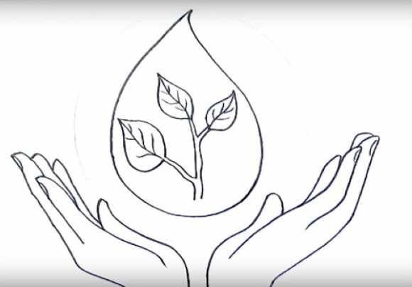 Охрана природы карандашом