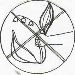 Экологические знаки черно белые