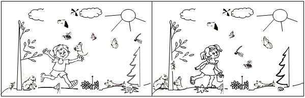 Раскраски связи в природе (38 фото)