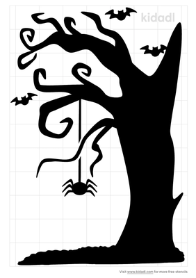 Раскраски страшное дерево (38 фото)