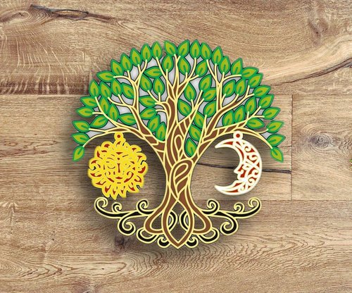 Раскраски панно деревья (45 фото)