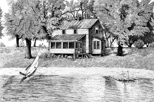 Домик у озера