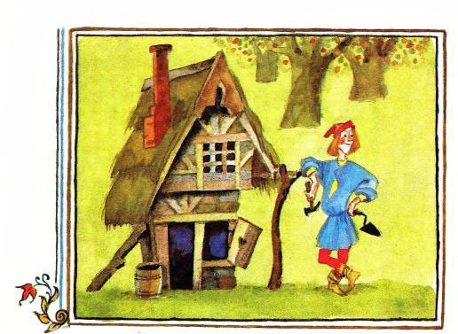 Дом который построил Джек Маршак иллюстрации